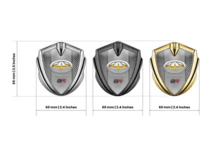 Toyota 3D Emblema Insignia Experto Concepto Acero Inox 3D